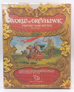 AD&D World of Greyhawk Set Rougher Box, by   