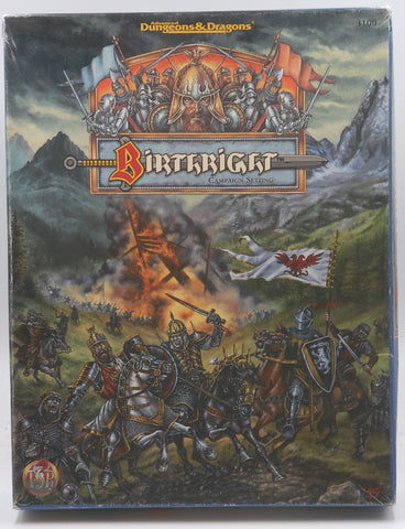 AD&D 2nd Ed Birthright Campaign Setting Complete G+, by Staff  
