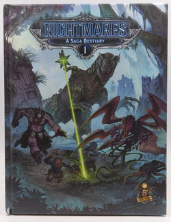 Nightmares I: A Saga Bestiary, by Matt Corley,Mark Hart,Cat Evans,Sandy Petersen  