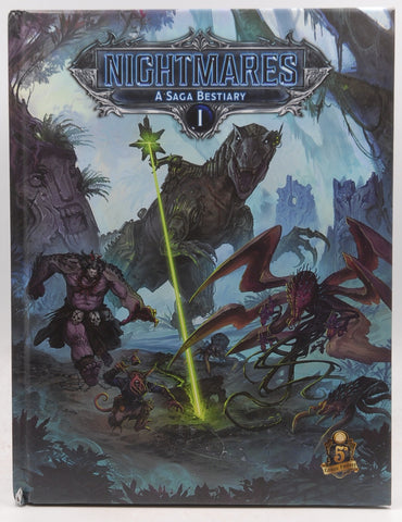 Nightmares I: A Saga Bestiary, by Matt Corley,Mark Hart,Cat Evans,Sandy Petersen  