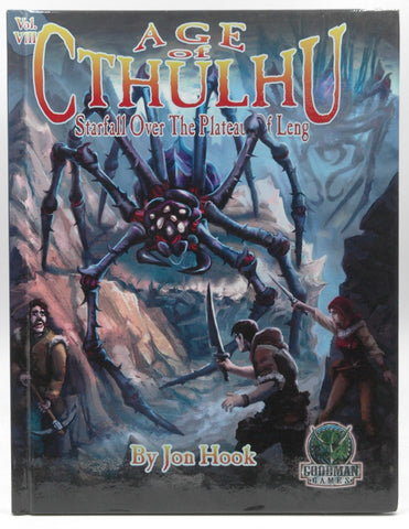 Age of Cthulhu Vol VIII Starfall over the Plateau of Leng VG++, by Jon Hook  