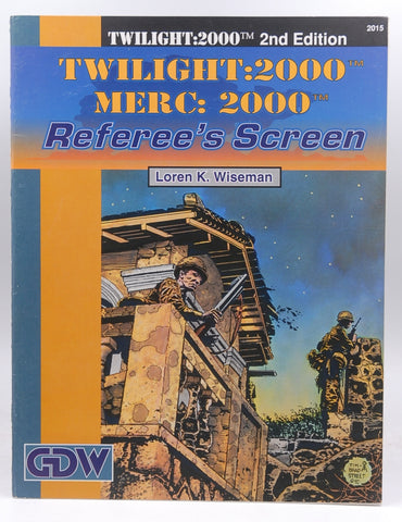 Referee's Screen (Twilight: 2000, 2nd edition), by   