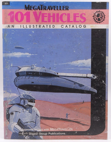 101 Vehicles: An Illustrated Catalog (Megatraveller Sci-Fi Roleplaying), by Joe D. Fugate Sr.  