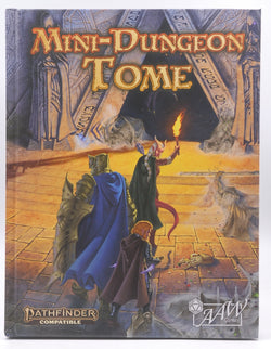 Mini-Dungeon Tome (Pathfinder 2E) (AAWPF2MDT), by AAW Games  