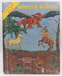 Advanced Dungeons & Dragons Monster Manual: An Alphabetical Compendium of all the Monsters Found in AD&D, Including Attacks, Damage, Special Abilities, and Descriptions, by Gary Gygax  