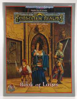 Forgotten Realms Book of Lairs (AD&D 2nd Ed, Forgotten Realms), by TSR Staff  