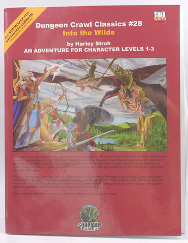 Dungeon Crawl Classics 28*OP: Into the Wilds, by Stroh, Harley  