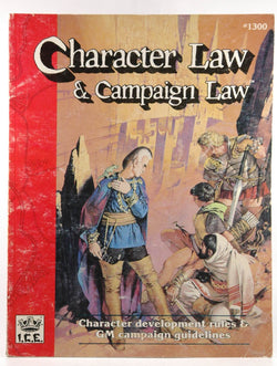 Character Law and Campaign Law (Advanced Fantasy Role Playing, 2nd ed, Stock No. 1300), by Peter C. Fenlon, Jr., S. Coleman Charlton  