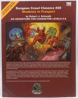 Dungeon Crawl Classics #20: Shadows in Freeport, by Schwalb, Robert  