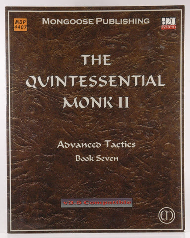 The Quintessential Monk II: Advanced Tactics (Dungeons & Dragons d20 3.5 Fantasy Roleplaying), by Younts, Patrick  