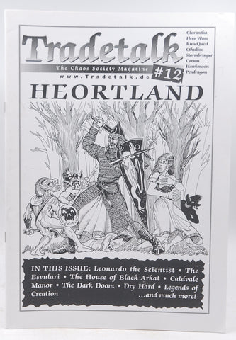 Glorantha Chaos Society Tradetalk Magazine #12 HQ RQ RPG, by Various  
