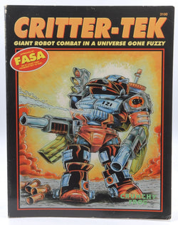 Critter-Tek: Giant Robot Combat In A Universe Gone Fuzzy, by L. Douglas Garrett  