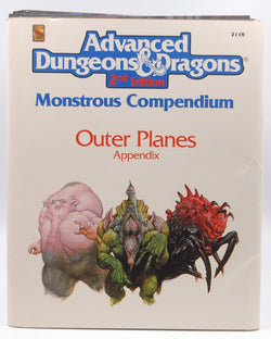 Monstrous Compendium: Outer Planes Appendix (AD&D/Advanced Dungeons & Dragons Accessory MC8), by Lafountain, James  