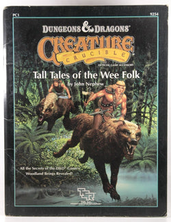 Tall Tales of the Wee Folk (Dungeon & Dragons / Creature Crucible Accessory, No. PC1), by Nephew, John  