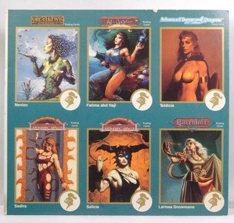 AD&D Collector Cards Dealer Sample, by   