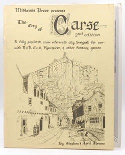 Midkemia Press The City of Carse 2nd Ed, by Stephen Abrams, April Abrams  