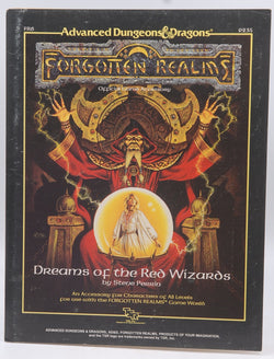 Dreams of Red Wizards/Module Fr6 (Advanced Dungeons and Dragons Forgotten Realms Accessory), by Perrin, Steve  