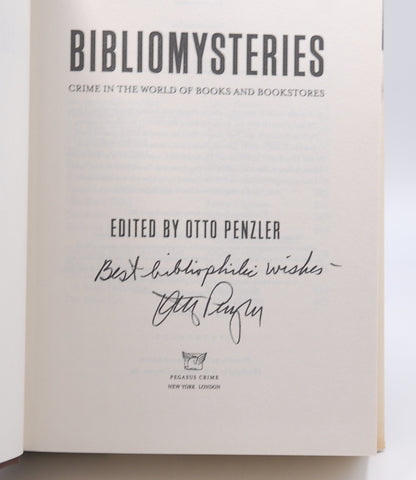 Bibliomysteries, by  Signed First Edition