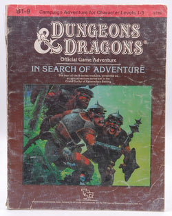 In Search of Adventure: The Grand Duchy of Karameikos Anthology (Dungeons and Dragons Supermodule B1-9), by Tabat, Stephanie  