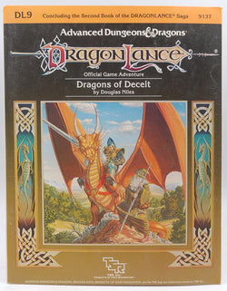 DL9 Dragons of Deceit AD&D Dragonlance, by Douglas Niles  