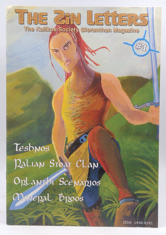 The Zin Letters Magazine #1 Kalikos Society Gloranthan RPG, by Various  