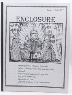 Enclosure #1 Rare Glorantha Convention RuneQuest PenDragon Pass Orlanth Alkoth, by Various  