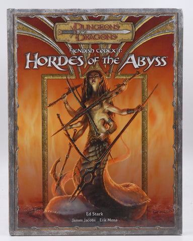 Fiendish Codex I: Hordes of the Abyss (Dungeons & Dragons d20 3.5 Fantasy Roleplaying Supplement) (pt. 1), by Mona, Erik, Jacob, James  