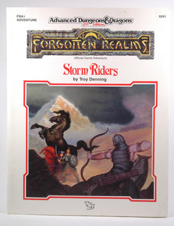 Storm Riders (AD&D Fantasy Roleplaying, : Forgotten Realms Adventure FRA1), by Denning, Troy  