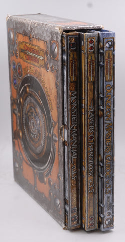 Dungeons & Dragons V.3.5 Core Rulebook Set (Dungeons & Dragons d20 3.5 Fantasy Roleplaying, Three Book Slipcased Set), by Wizards Team  