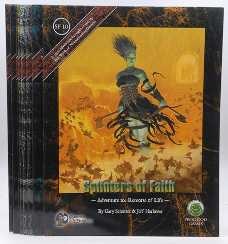 S&W RPG Splinters of Faith Complete 1-10, by Schotter, Harkness  