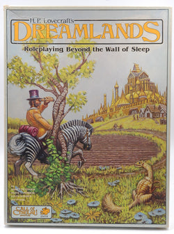 HP Lovecraft's Dreamlands Roleplaying Beyind the Wall of Sleep RPG Box Set Chaosium, by Petersen, Robson, Herber  