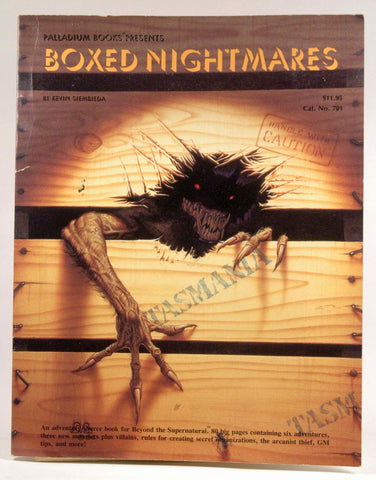 Boxed Nightmares: Adventure Sourcebook for Bts, by Siembieda, Kevin  